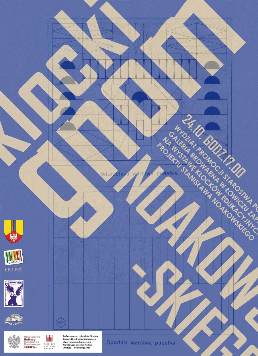 Plakat Klocki Noakowskiego