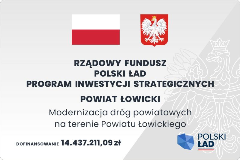 tablica informacyjna - polski ład